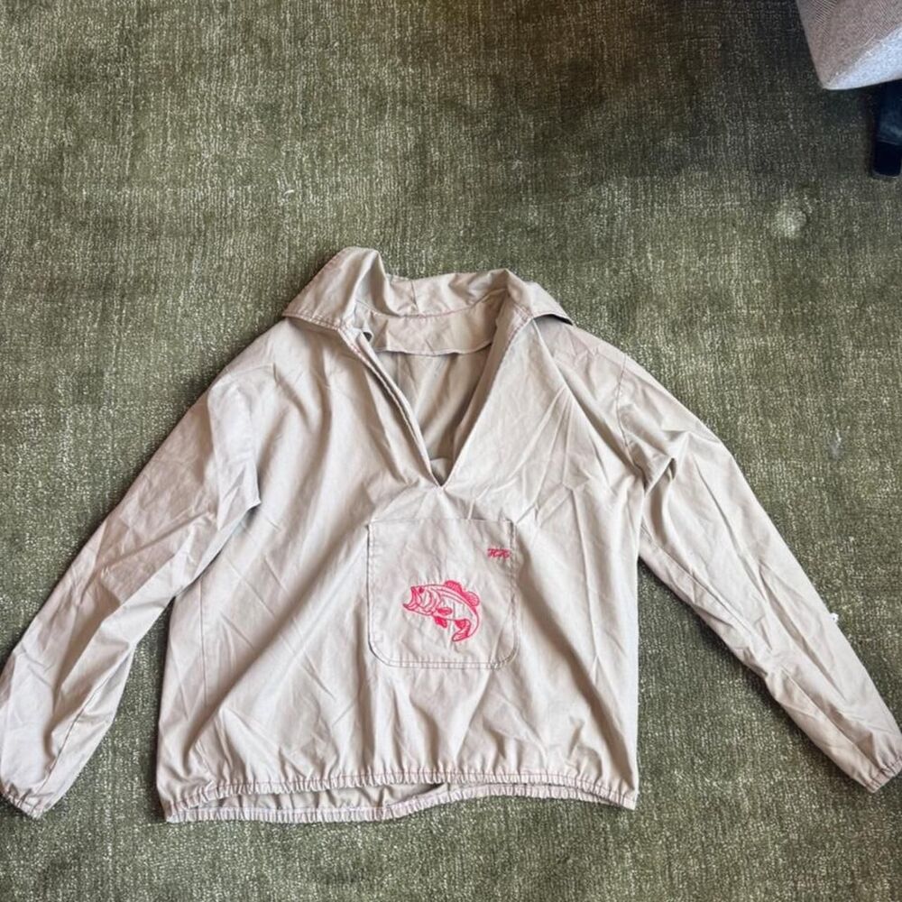 Unbranded Men's Tan and Cream Jacket
